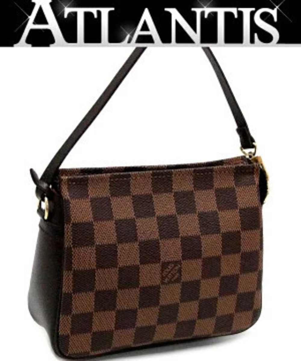 Louis Vuitton Trousse Makeup Pouch Clutch Damier